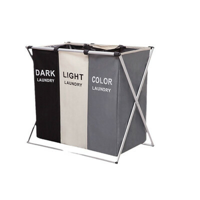  3 Section Laundry Basket (101340)